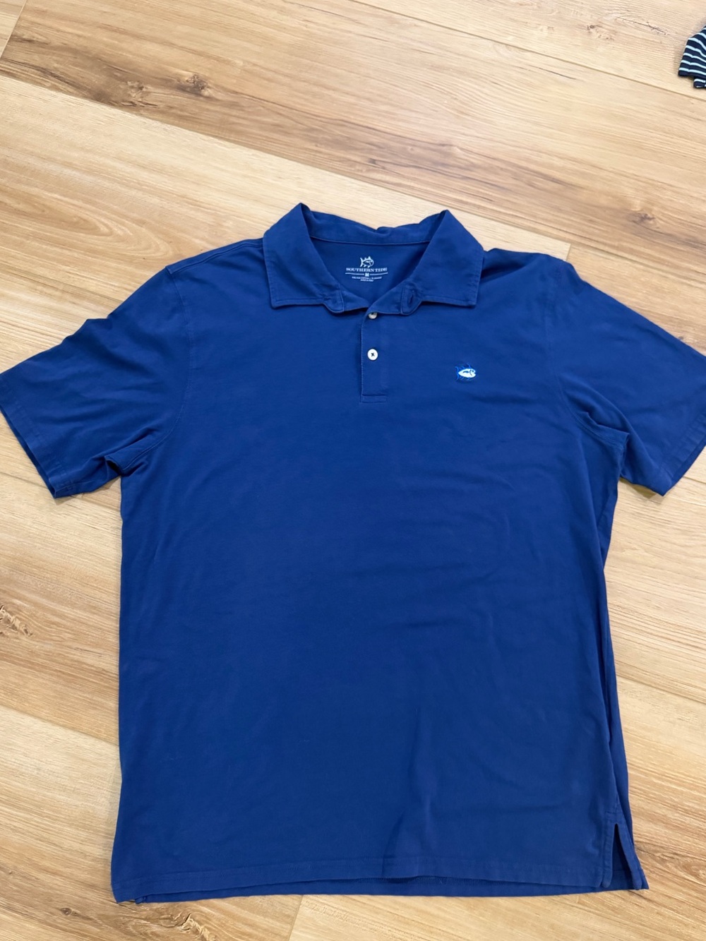 Southern Tide Men's Royal Blue Polo with Logo